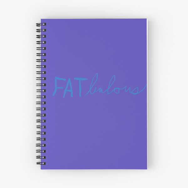 Item preview, FATbulous, blue lettering designed and sold by CalliopeSoul.