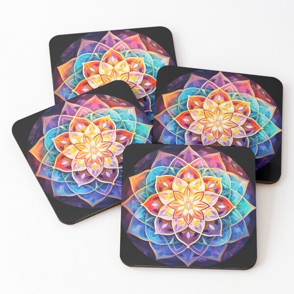 Item preview, Rainbow Universe Pattern Mandala 9 designed and sold by Altiel.