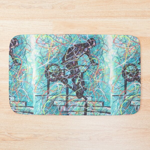 Item preview, Grinding Handrail on BMX designed and sold by Kitslam Art.