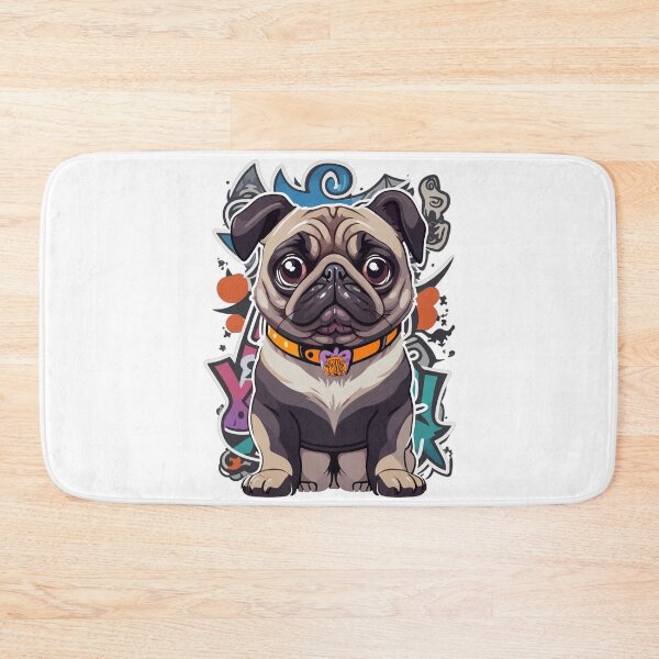 Item preview, Funny Pug Dog - Pug Halloween - Halloween Pug - designed and sold by Luvjesus2.