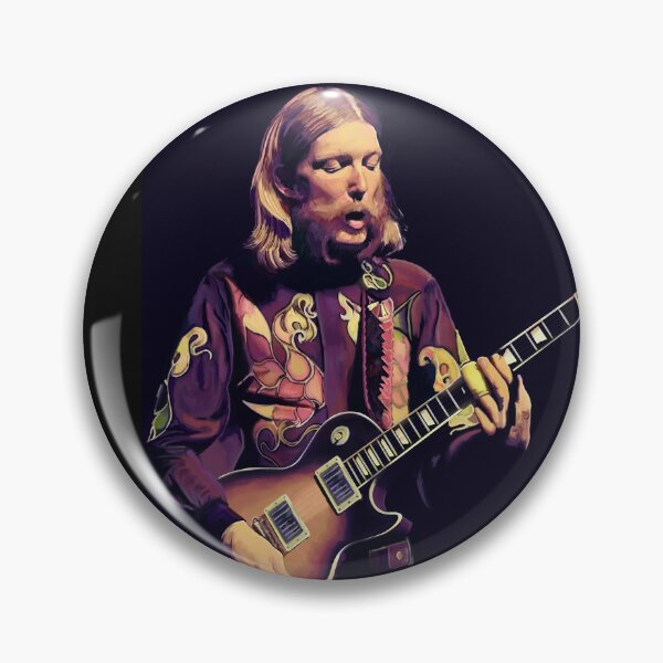 Item preview, Duane Allman Art: Painting of Allman Brothers Guitarist designed and sold by Alexander McGovern.