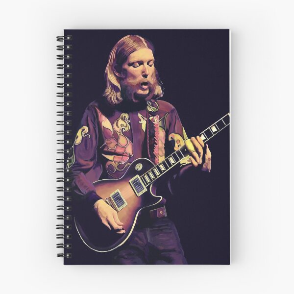 Item preview, Duane Allman Art: Painting of Allman Brothers Guitarist designed and sold by Alexander McGovern.