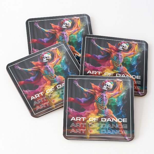 Item preview, Danncing skeleton rainbow | Art of dance designed and sold by GediaPrints.