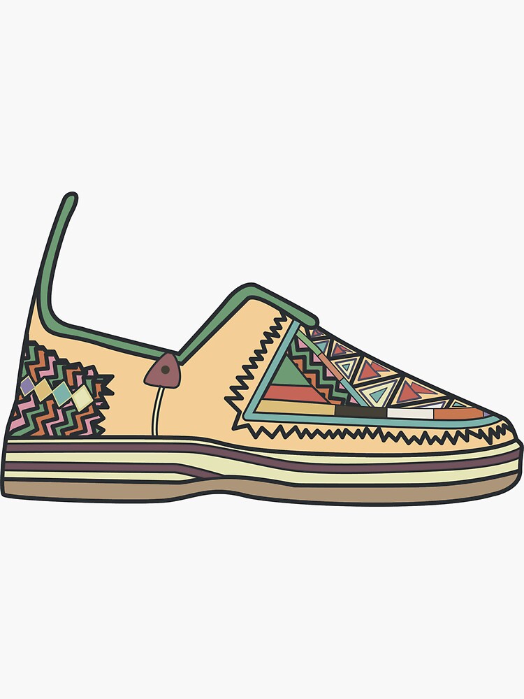 ZAPATOS TÍPICOS MARROQUÍS Pegatina