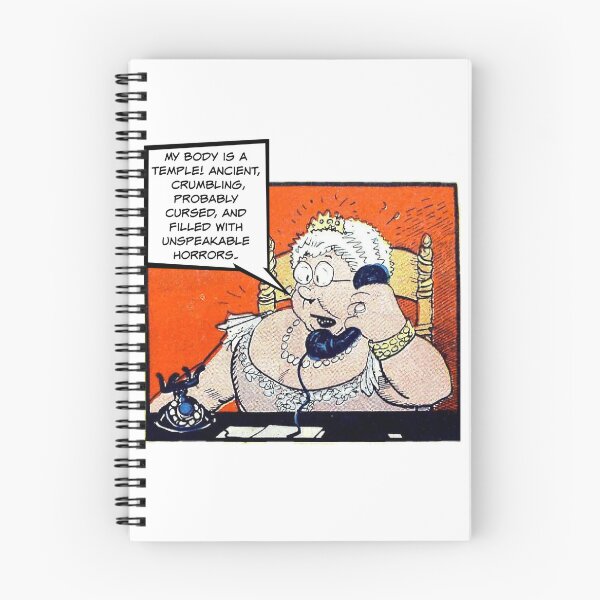 Item preview, My Body Is A Temple! Aging Humor designed and sold by SSustainable.