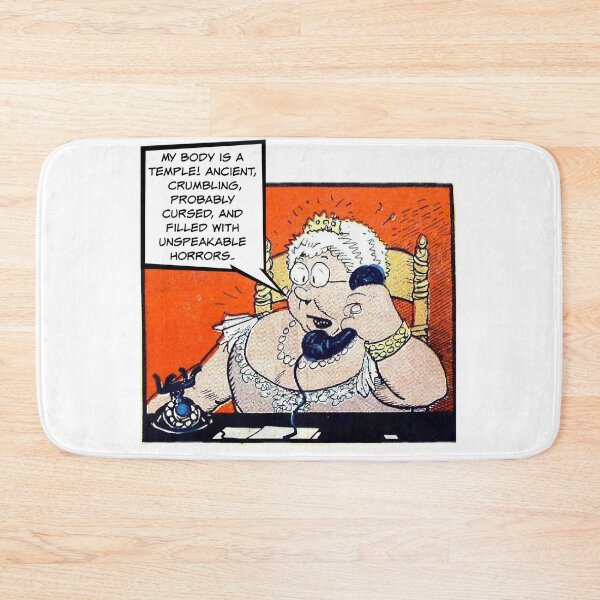 Item preview, My Body Is A Temple! Aging Humor designed and sold by SSustainable.