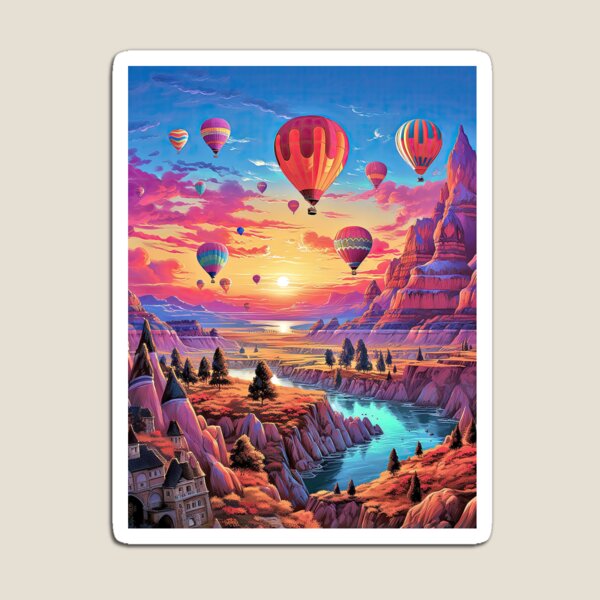 Item preview, Cappadocia Hot Air Ballons Sunset - Turkey designed and sold by iguananick.