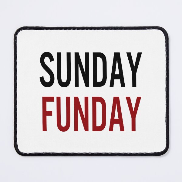 Item preview, Sunday Funday (red) designed and sold by raineOn.