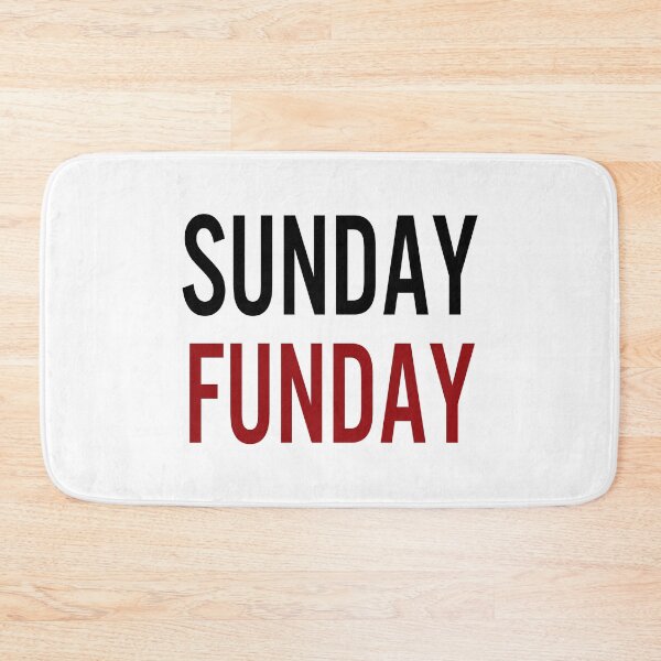 Item preview, Sunday Funday (red) designed and sold by raineOn.