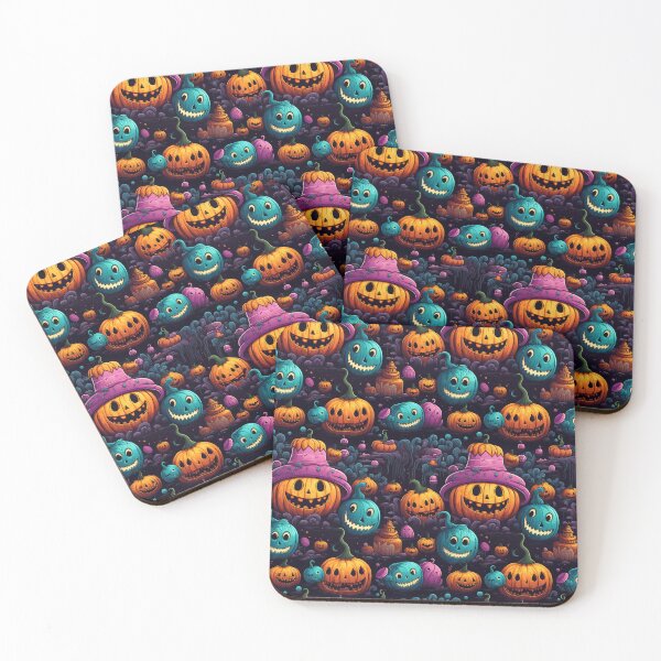 Item preview, Halloween Pumpkins Cartoon Seamless designed and sold by PSA2543.