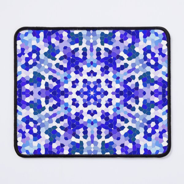 Item preview, Geometric Mandala in Different Shades of Blue designed and sold by KaSaPo.