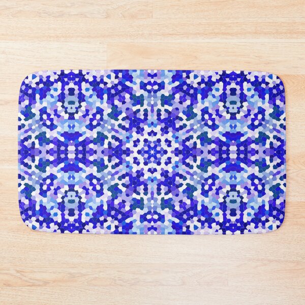 Item preview, Geometric Mandala in Different Shades of Blue designed and sold by KaSaPo.