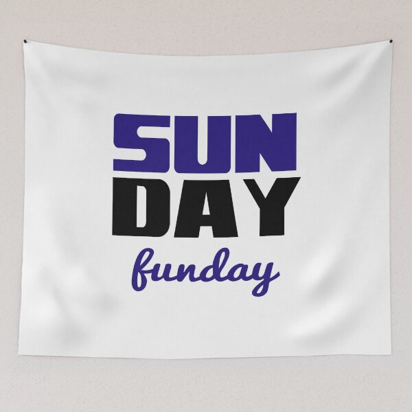 Item preview, Sunday Funday Stacked designed and sold by raineOn.
