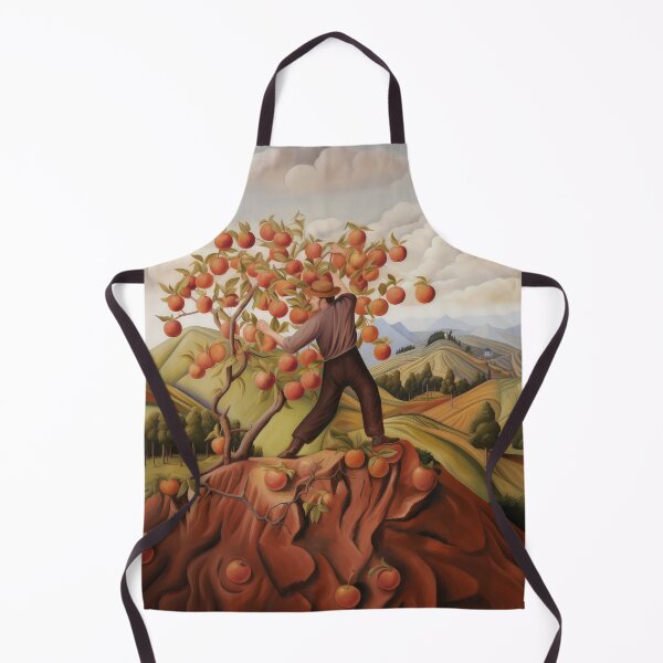 Item preview, Lone Peach Tree on Hill designed and sold by YoPedro.