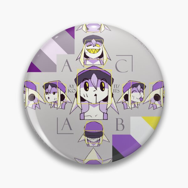 Item preview, Ayko's Title Card [Gray Ace x Non-Binary Pride] designed and sold by aykoner.