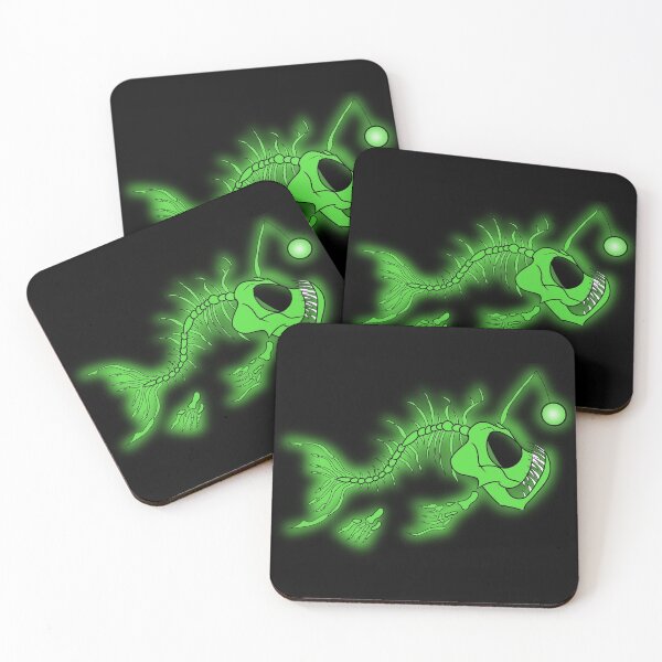 Item preview, SpookSea Fish Green designed and sold by MarbieBarbie.