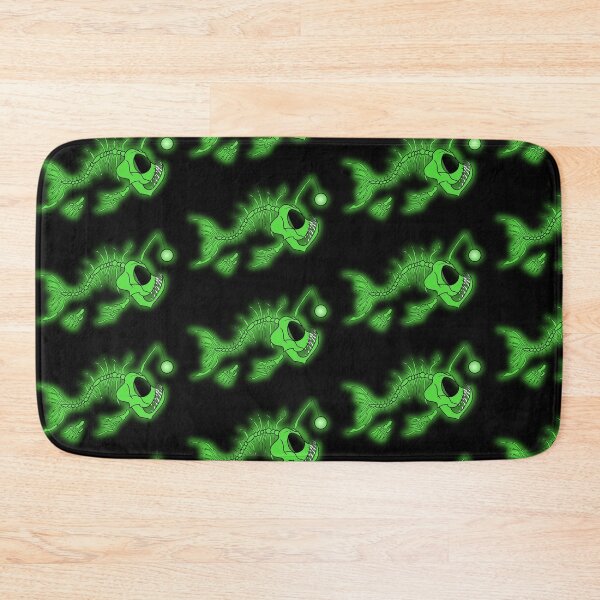Item preview, SpookSea Fish Green designed and sold by MarbieBarbie.
