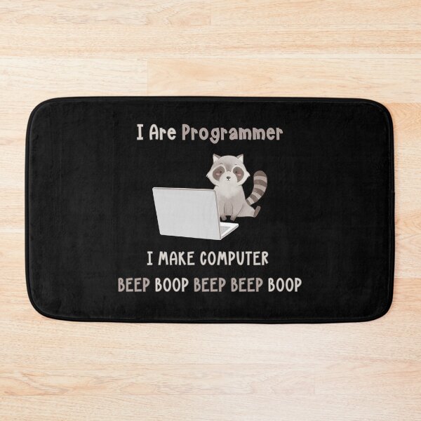 Item preview, Raccoon I Are Programmer  designed and sold by PiggyBoxer.
