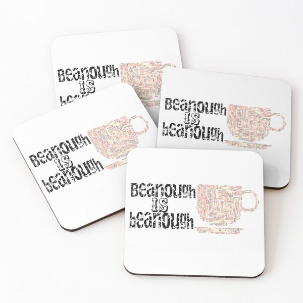 Item preview, Beanough is beanough funny punny coffee  designed and sold by I-mydesign.