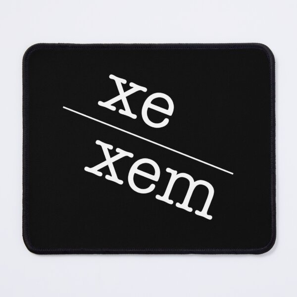 Item preview, Xe/Xem Gender Identity Pronoun LGBTQ+ Inclusive  designed and sold by The Junto Shop.