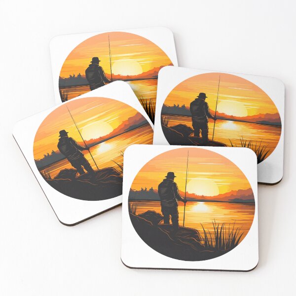 Item preview, Sunset fisherman designed and sold by DiveIntoDesigns.