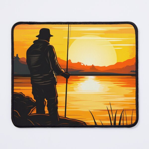 Item preview, Sunset fisherman designed and sold by DiveIntoDesigns.