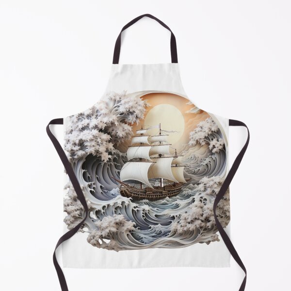 Item preview, A Ship Sailing through the wave designed and sold by KNAA.