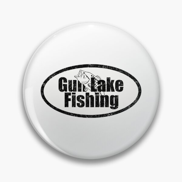 Item preview, Gull Lake Fishing Emblem with Largemouth Bass  designed and sold by hickorycorners.
