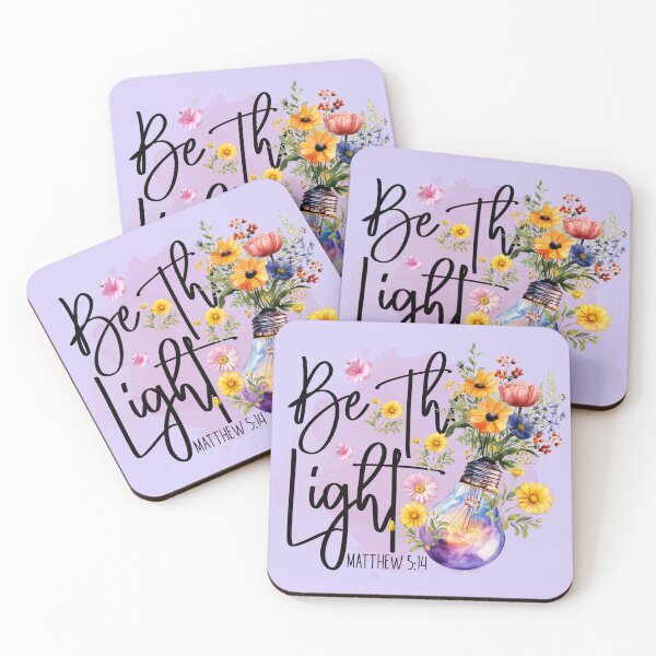 Item preview, Be the Light Matthew 5:14 Christian Design designed and sold by Akaii-Design.