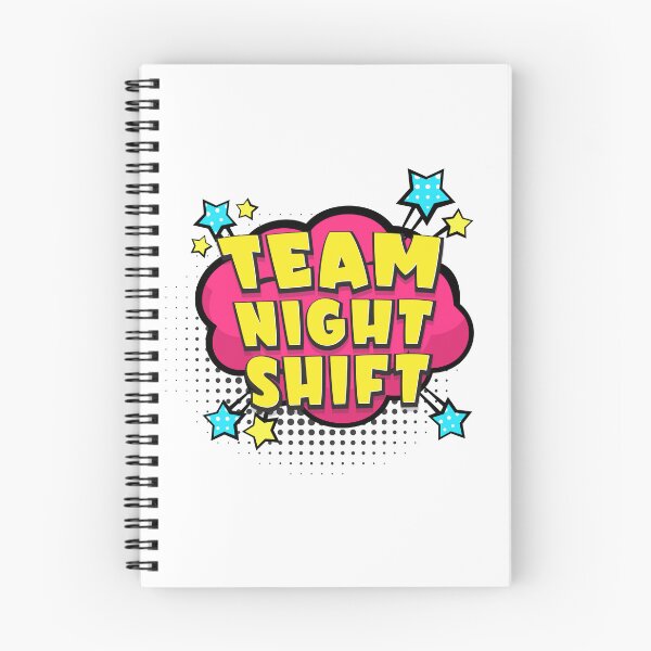 Item preview, Team Night Shift - Comic Edition designed and sold by TaraGbear.