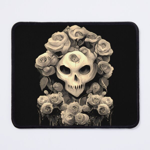 Item preview, Skull flower designed and sold by Alluring Strokes Repository.
