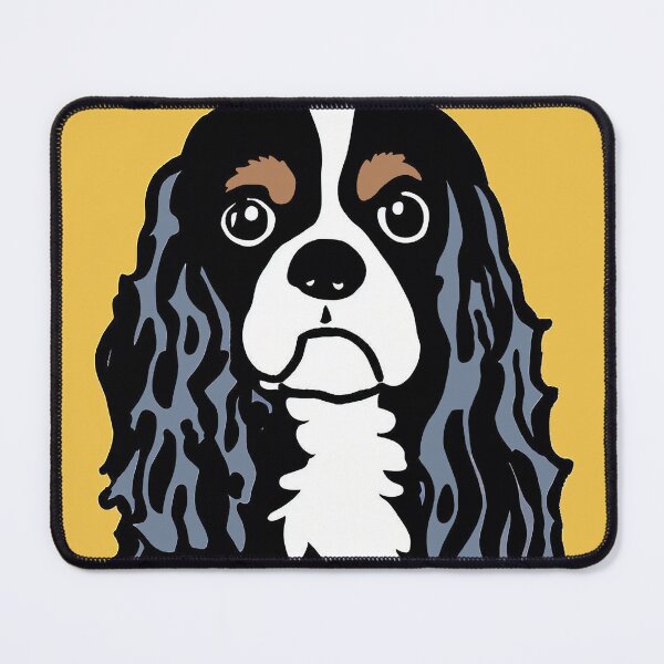 Item preview, Tri Colour King Charles Cavalier Spaniel Art designed and sold by FunnehGacha.
