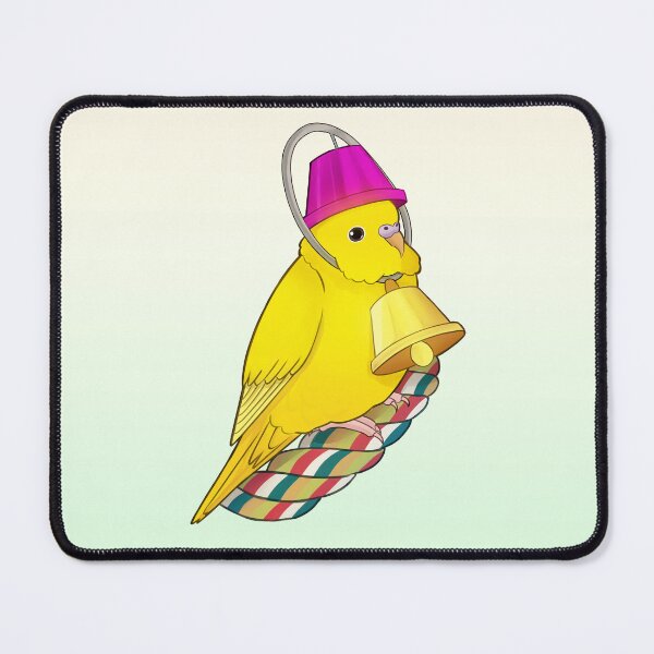 Item preview, Yellow Budgie designed and sold by meruesan.