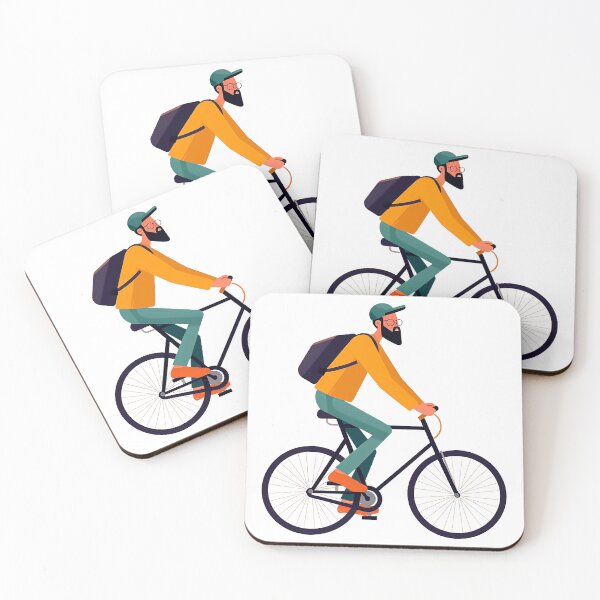 Item preview, Bicycle Man Minimalist designed and sold by SteadyRolling.