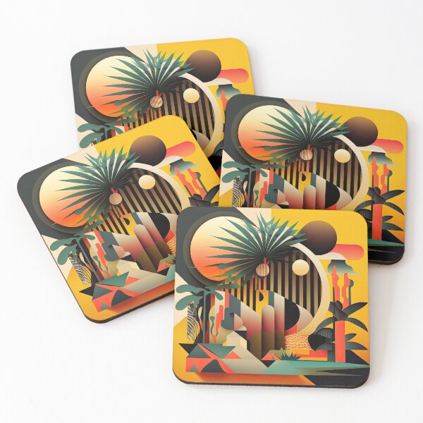 Item preview, African Jungle Bauhaus Design designed and sold by ArtificialGenes.