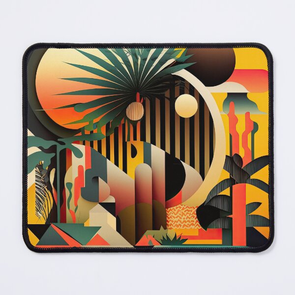 Item preview, African Jungle Bauhaus Design designed and sold by ArtificialGenes.