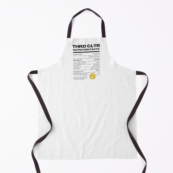 Item preview, Third Culture Nutritional Label designed and sold by ThirdCultre.