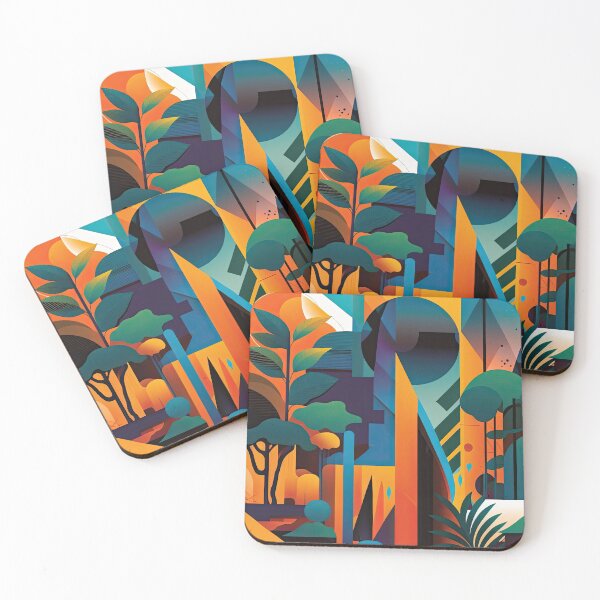 Item preview, African Jungle Bauhaus Design designed and sold by ArtificialGenes.