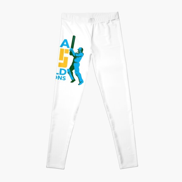 India Cricket 2015 World Champions Isolated Leggings