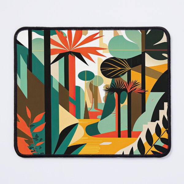 Item preview, African Jungle Bauhaus Design designed and sold by ArtificialGenes.