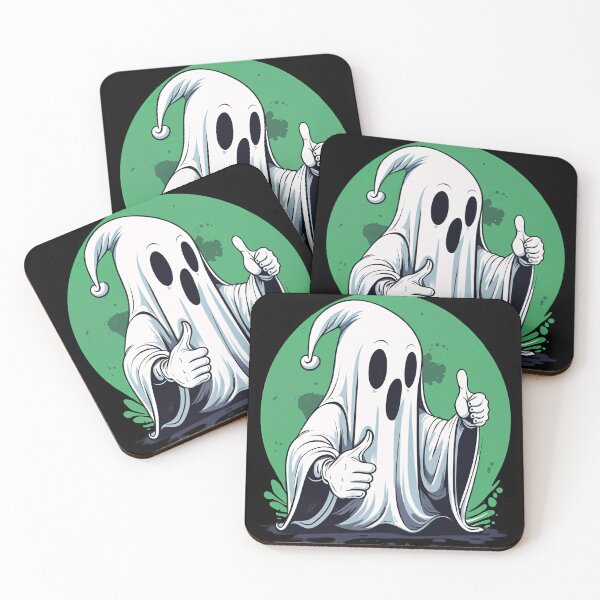 Item preview, Ghost Thumbs Up designed and sold by ILikeToasters.