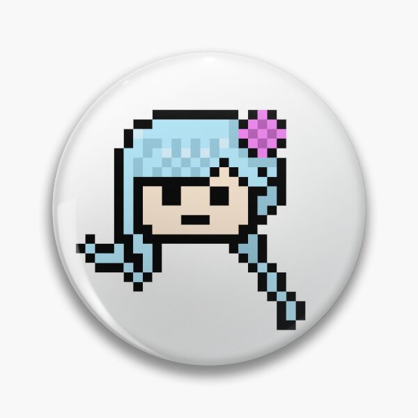 Item preview, Master Detective Archives: RainCode: Fubuki Clockford Pixel Sprite (Head Only) designed and sold by abbbbyyy.