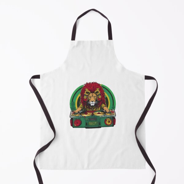 Item preview, Reggae Lion DJ designed and sold by reggaeartgifts.