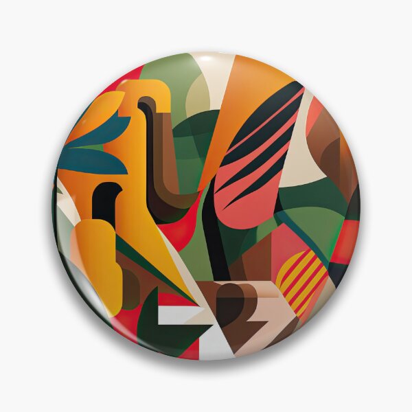Item preview, African Jungle Bauhaus Design designed and sold by ArtificialGenes.
