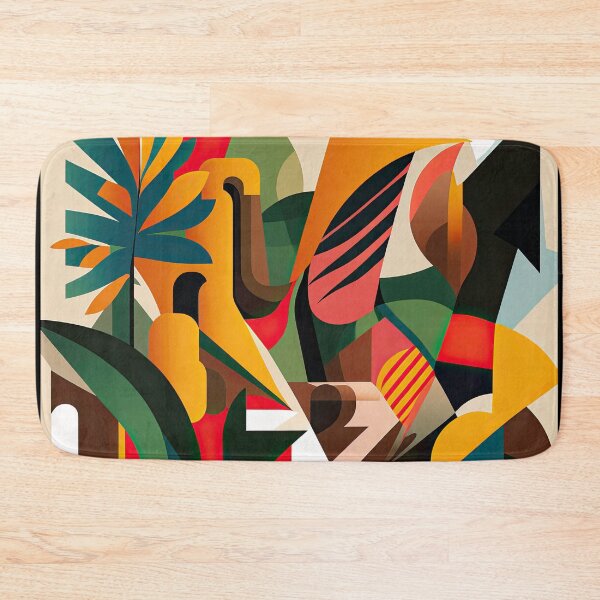 Item preview, African Jungle Bauhaus Design designed and sold by ArtificialGenes.