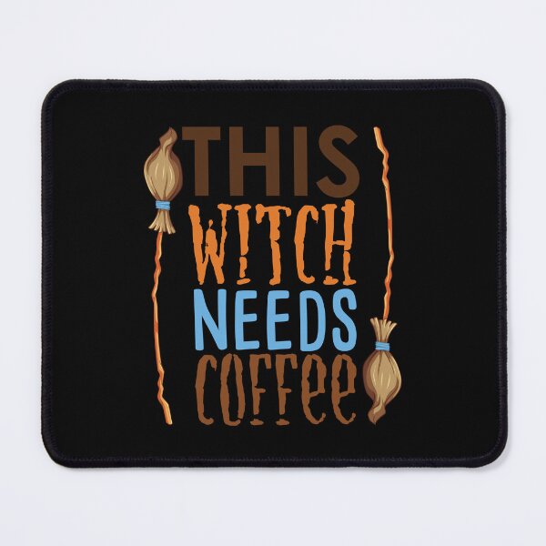 Item preview, This witch needs coffee, Halloween and Coffee lovers designed and sold by Rima-Store-19.