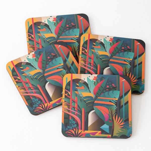 Artikelvorschau, African Jungle Bauhaus Design entworfen und verkauft von ArtificialGenes.