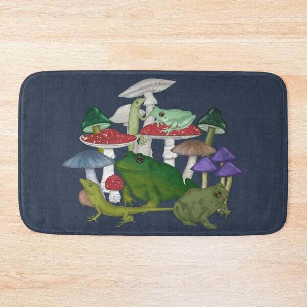 Item preview, Frogs and Mushrooms Faded designed and sold by Sarah McDonough.