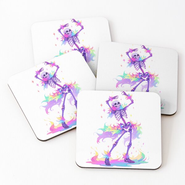 Item preview, Boney Boogie: Skeleton's Spectrum Shimmy designed and sold by KaleidoKiosk.