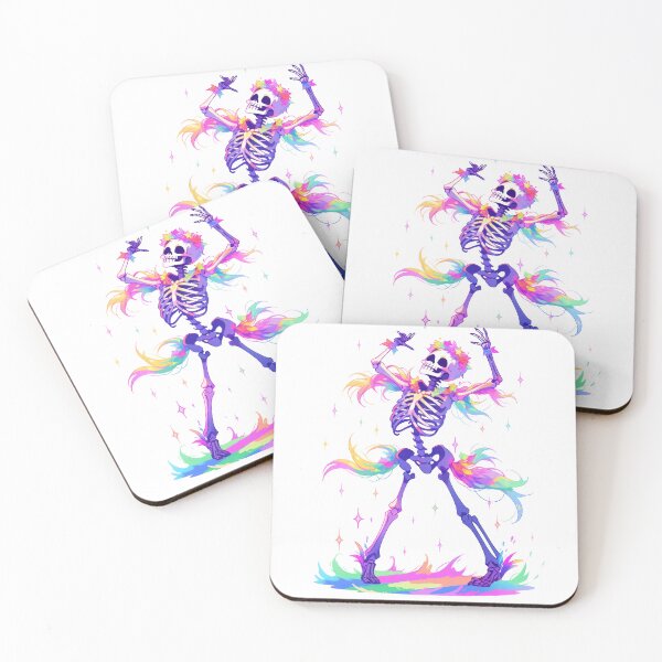 Item preview, Boney Boogie: Skeleton's Spectrum Shimmy designed and sold by KaleidoKiosk.